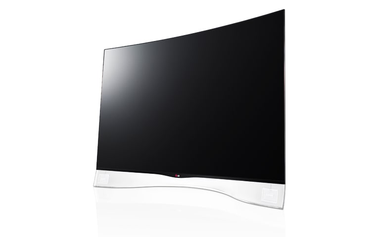 LG CURVED OLED CINEMA 3D Smart TV mit gebogenem 138 cm (55 Zoll) Display und transparentem Standfuss, 55EA9809
