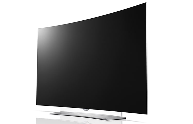 LG CURVED OLED TV mit CINEMA 3D Smart TV mit gebogenem 139 cm (55 Zoll) Display und Sound Designed by Harman Kardon, 55EG960V