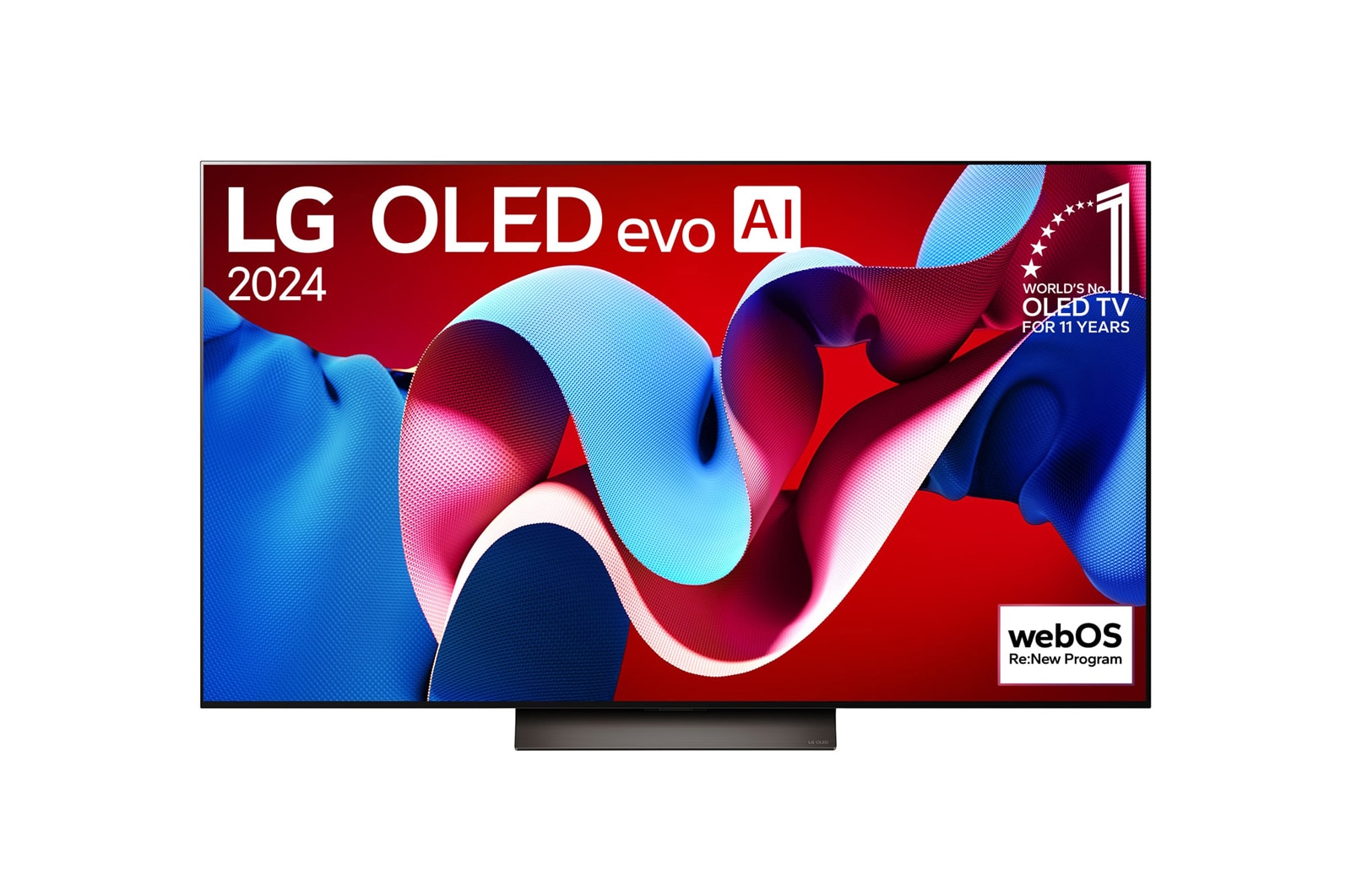 LG 83 Zoll LG OLED evo AI C4 4K Smart TV OLED83C4, OLED83C47LA