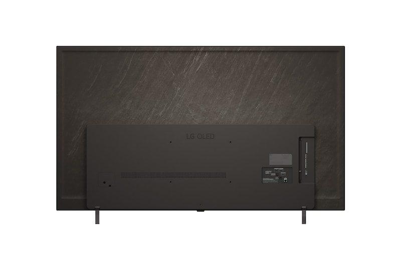 Rückansicht des LG OLED AI B5 4K Smart TV.