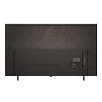 Rückansicht des LG OLED AI B5 4K Smart TV.