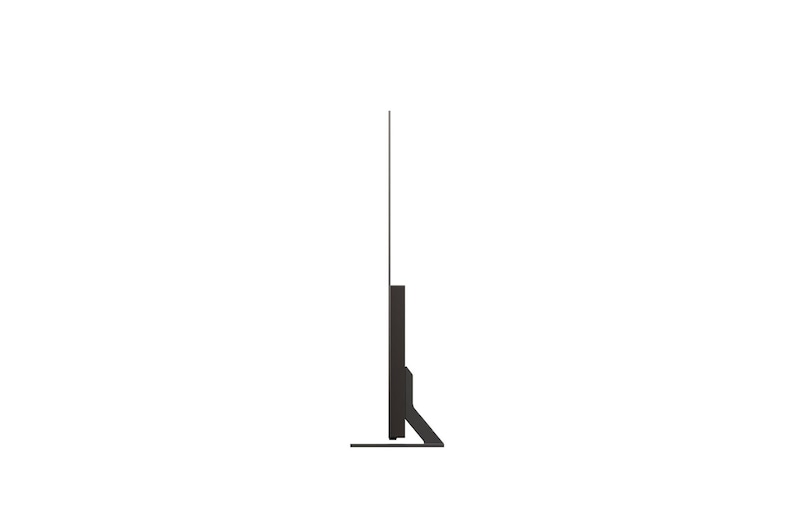 Seitenansicht des LG OLED AI B5 4K Smart TV.