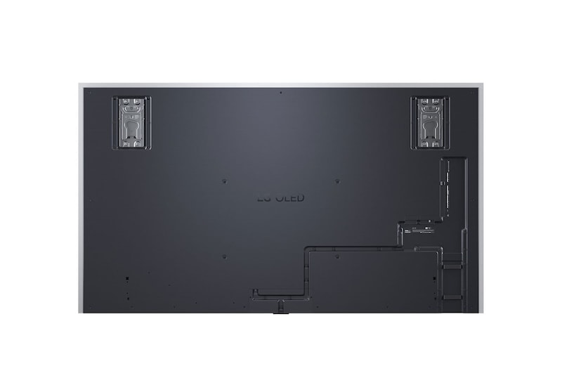 Rückansicht des LG OLED evo AI G5 4K Smart TV.