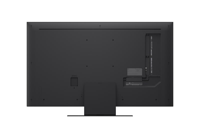 Rückansicht des LG QNED evo QNED85 TV