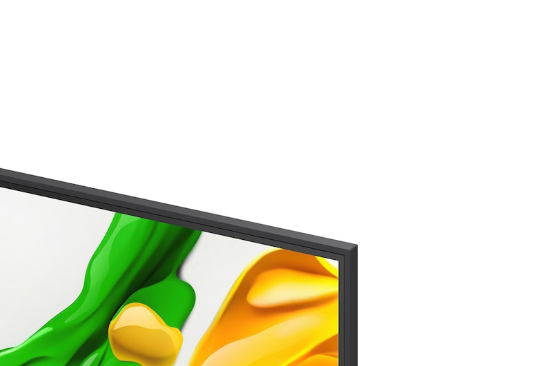 Nahaufnahme eines LG TV-Bildschirms, der zeigt, wie AI Search funktioniert. Ein kleines Chat-Fenster ist geöffnet und zeigt, wie der Benutzer nachfragt, welche Sportspiele verfügbar sind. AI Search antwortete per Chat und zeigte Vorschaubilder verfügbarer Inhalte an. Es wird auch eine Aufforderung mit einer Frage an Microsoft Copilot angezeigt.