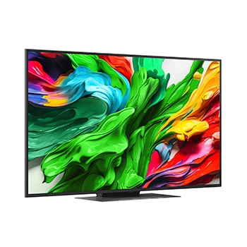 LG AI Magic Remote mit hervorgehobener KI-Schaltfläche. Rundherum befinden sich die verschiedenen Funktionen, auf die ein Benutzer über die Schaltfläche zugreifen kann. AI Voice ID, AI Search, AI Chatbot, AI Concierge, AI Picture Wizard, AI Sound Wizard. Der Text erklärt, dass die LG AI Magic Remote dein KI-Erlebnis mit einer speziellen KI-Schaltfläche vervollständigt und wie eine Maus in der Luft verwendet werden kann. Einfach zeigen und klicken.