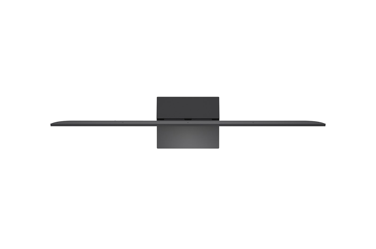 LG AI Magic Remote vor einem LG TV-Bildschirm. Auf dem Bildschirm erscheint eine personalisierte Begrüßung durch die LG KI mit benutzerdefinierten Schlüsselwörtern, die auf dem Such- und Sehverlauf des Benutzers basieren. An der Fernbedienung befinden sich ein Symbol und ein Hinweis darauf, dass die AI Concierge-Funktion mit einem kurzen Druck auf die KI-Schaltfläche leicht zugänglich ist.