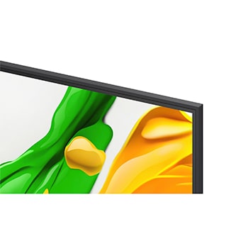 Nahaufnahme eines LG TV-Bildschirms, der zeigt, wie AI Search funktioniert. Ein kleines Chat-Fenster ist geöffnet und zeigt, wie der Benutzer nachfragt, welche Sportspiele verfügbar sind. AI Search antwortete per Chat und zeigte Vorschaubilder verfügbarer Inhalte an. Es wird auch eine Aufforderung mit einer Frage an Microsoft Copilot angezeigt.