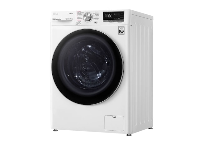 LG Waschmaschine | 8 kg | Energieeffizienzklasse A | AI DD® | Steam | TurboWash® 360°, F4WV708P1E