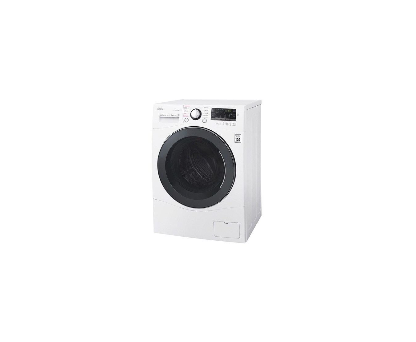 LG Waschtrockner mit ECO Hybrid System, NFC und 6 Motion DIRECT DRIVE™. 10,5 Kg Waschen / 7 kg Trocknen., F14A8JDH2NH