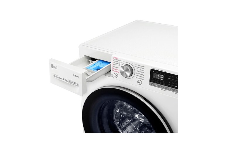 LG Waschtrockner | 8 kg Waschen/ 5 kg Trocknen | Energieeffizienzklasse* E | AI DD™, F14WD85TN1E