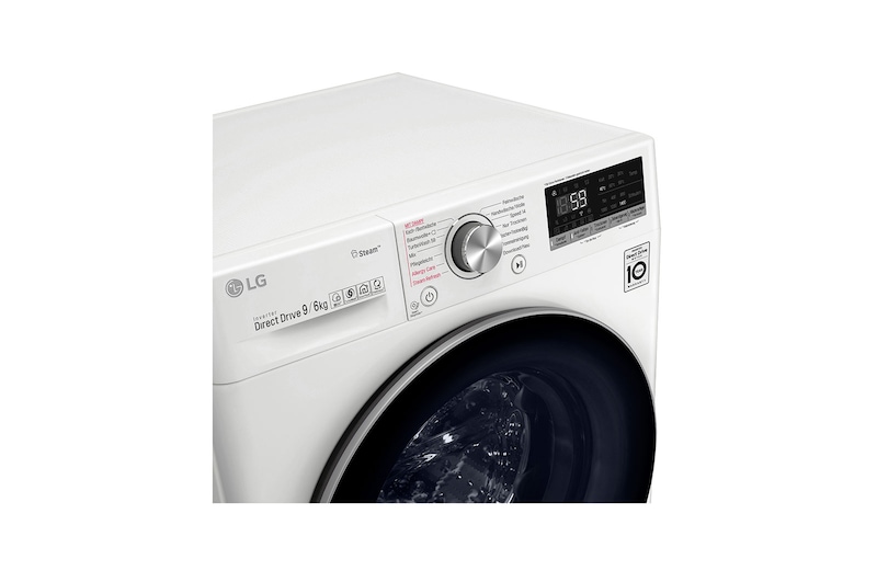LG Waschtrockner | 8 kg Waschen/ 5 kg Trocknen | Energieeffizienzklasse* E | AI DD™, F14WD85TN1E