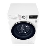 LG Waschtrockner mit AI DD® | 10,5 kg Waschen | 7 kg Trocknen | 1.400 U./Min. | Steam | TurboWash® 360° | Neue Wohlfühl-Trommel | Wi-Fi-Funktion, V7WD107H2E