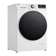 LG Lave-linge d'une capacité de 11 kg | EEK A | 1.400 tr/min. | Blanc avec anneau hublot noir | F4WR701Y, F4WR701Y