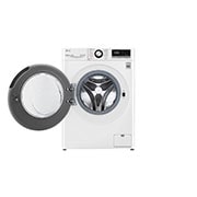 LG Lave-linge avec AI DD® | 8 kg | Classe d'efficacité énergétique C | 1 400 t/mn | Steam | 6 Motion®| Nouveau tambour bien-être, F4WV308SBCH