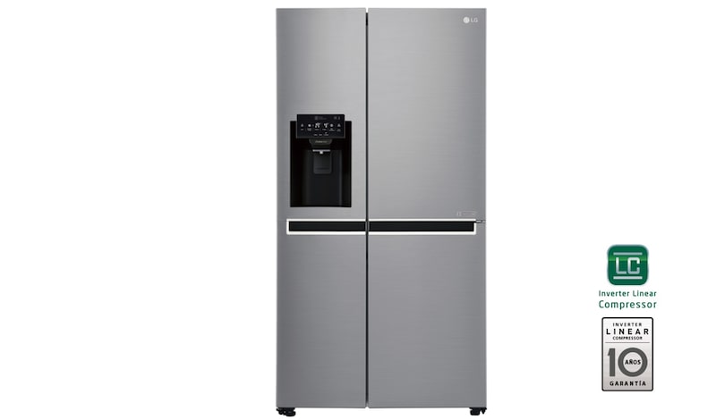 LG Réfrigérateur Américain | Capacité de 601L | Total No Frost | Moist Balance Crisper™, GSL761PZUZ