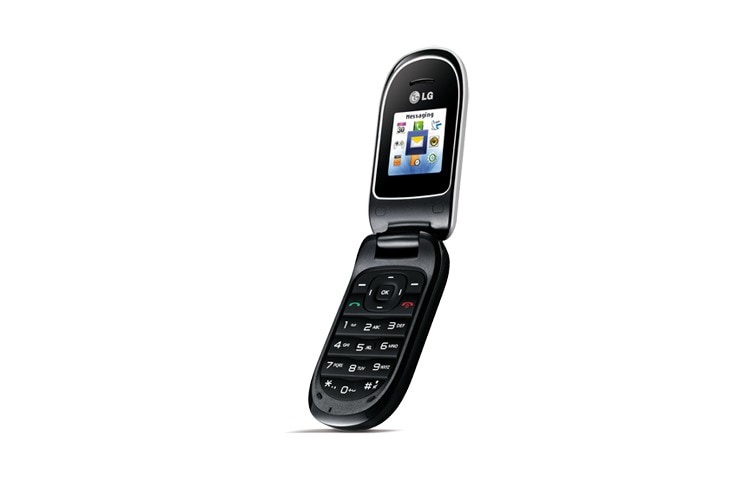 LG Téléphone portable à clapet avec écran de 1,5 pouce et clavier généreux, A170