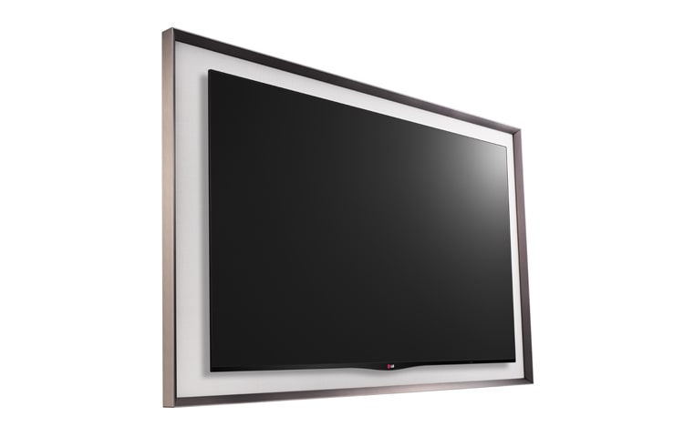 LG GALLERY OLED 3D Smart TV avec technologie CINEMA 3D, système de son Harman Kardon et télécommande Magic Remote, 55EA8809