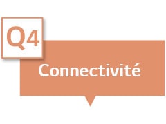 Il est indiqué « Connectivité » dans la zone de texte.