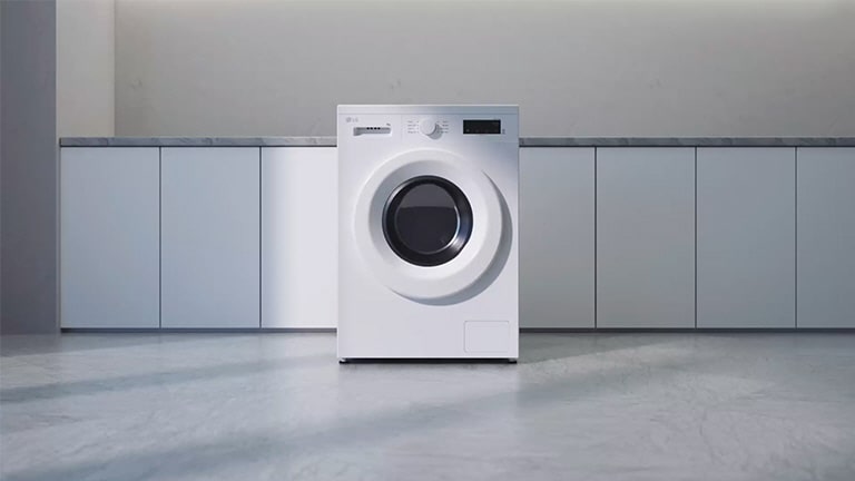 Il montre que le panneau supérieur du lave-linge peut être retiré.