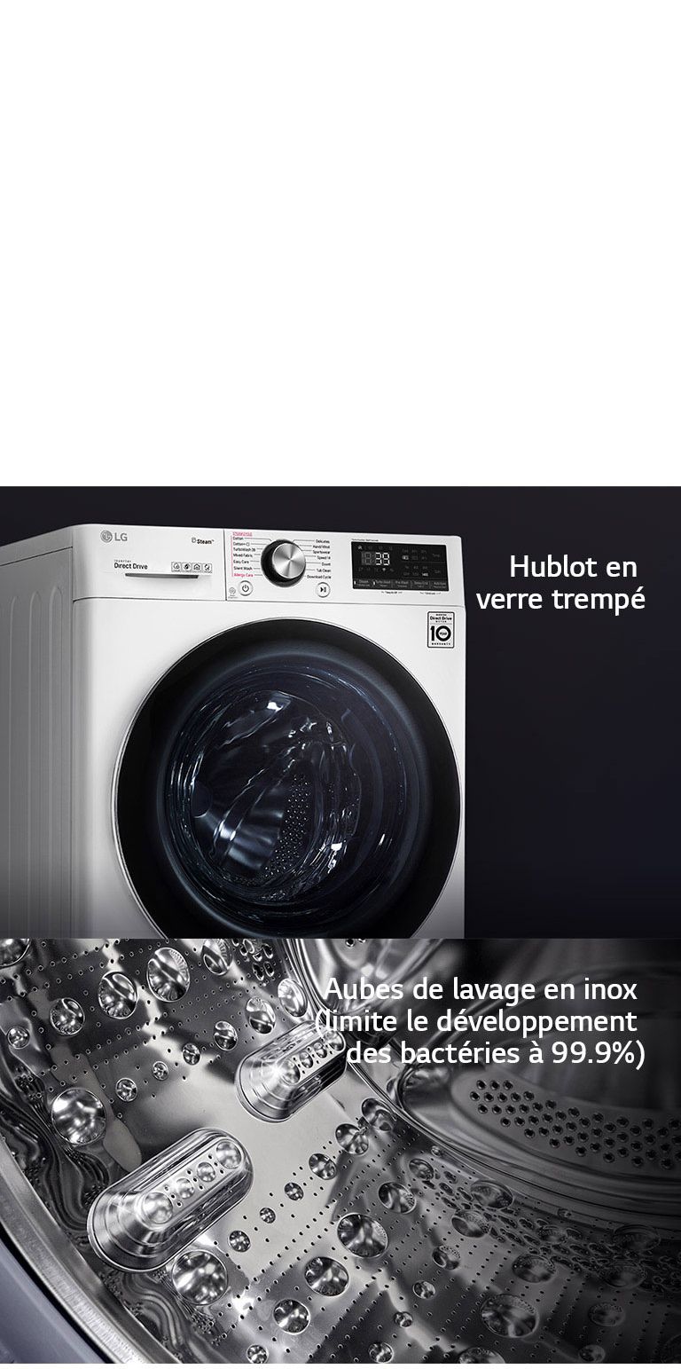 Une conception résistante pour un lave-linge durable