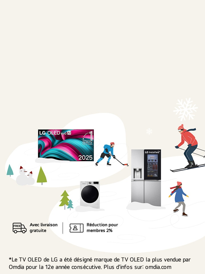 Soldes des Jeux d'hiver LG