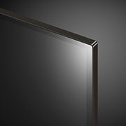Close-up image of LG OLED evo TV, OLED C4 from the top edge