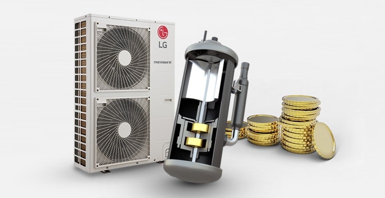 Consumo eficiente con tecnología Inverter de LG1