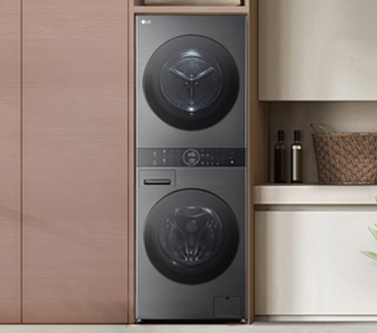 Torre de lavado en lavandería