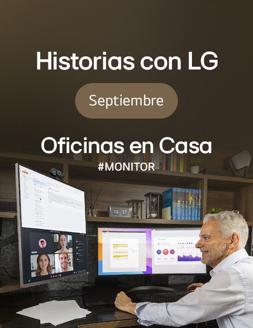 Oficina en casa con LG