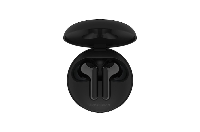 LG TONE Free FN4 - Audífonos Bluetooth (TWS) con Meridian Sound, geles hipoalergénicos de grado médico, reducción de ruido con un ajuste perfecto, micrófono dual para trabajo / oficina en casa., HBS-FN4