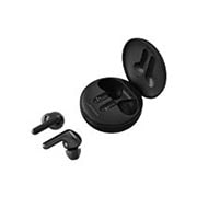 LG TONE Free FN4 - Audífonos Bluetooth (TWS) con Meridian Sound, geles hipoalergénicos de grado médico, reducción de ruido con un ajuste perfecto, micrófono dual para trabajo / oficina en casa., HBS-FN4