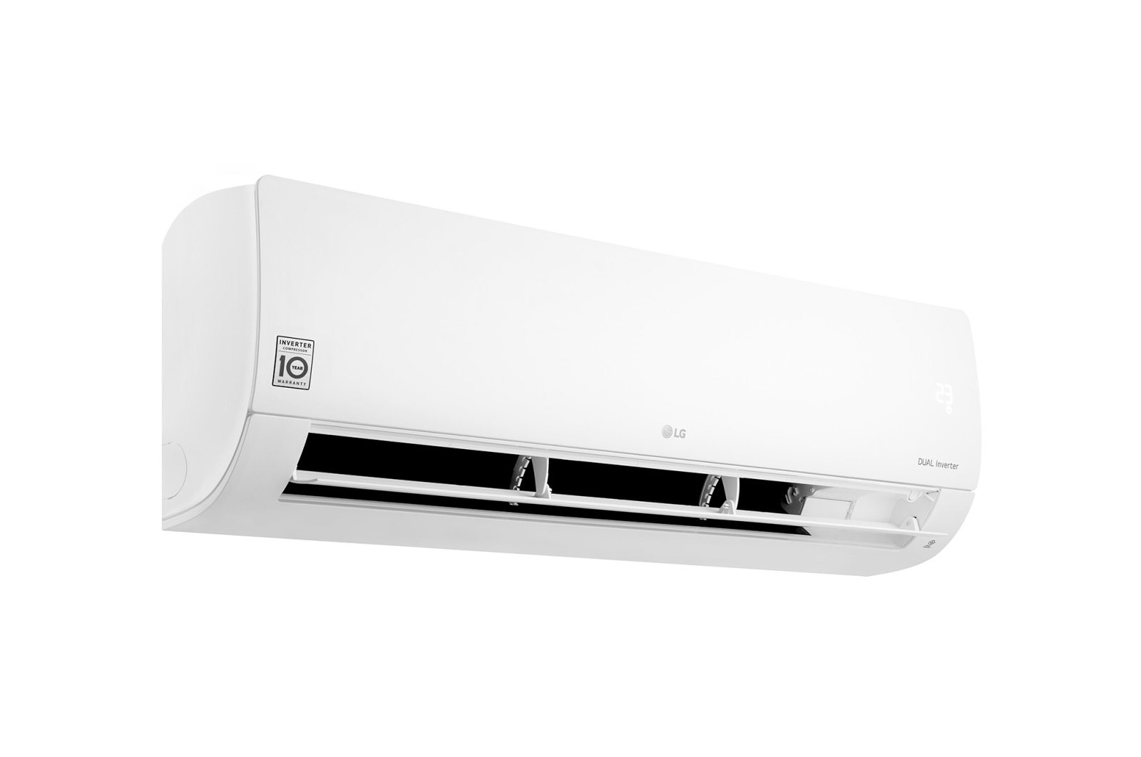 LG Aire Acondicionado LG DualCool Inverter, Enfriamiento y Calefacción, 22,000 BTU/h, Compresor Dual Inverter, Micro Filtro, Funcionamiento silencioso, 10 años de Garantía, S4-W24KE3A1