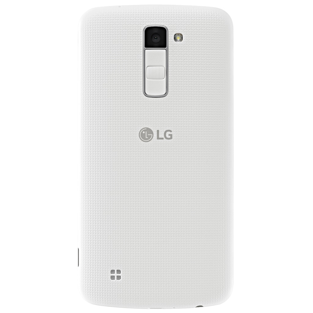 LG K10 con pantalla HD 5,3'' con tecnología IPS LCD, con cámara 13MP, cristal curvo y diseño redondeado, LG K10 Blanco