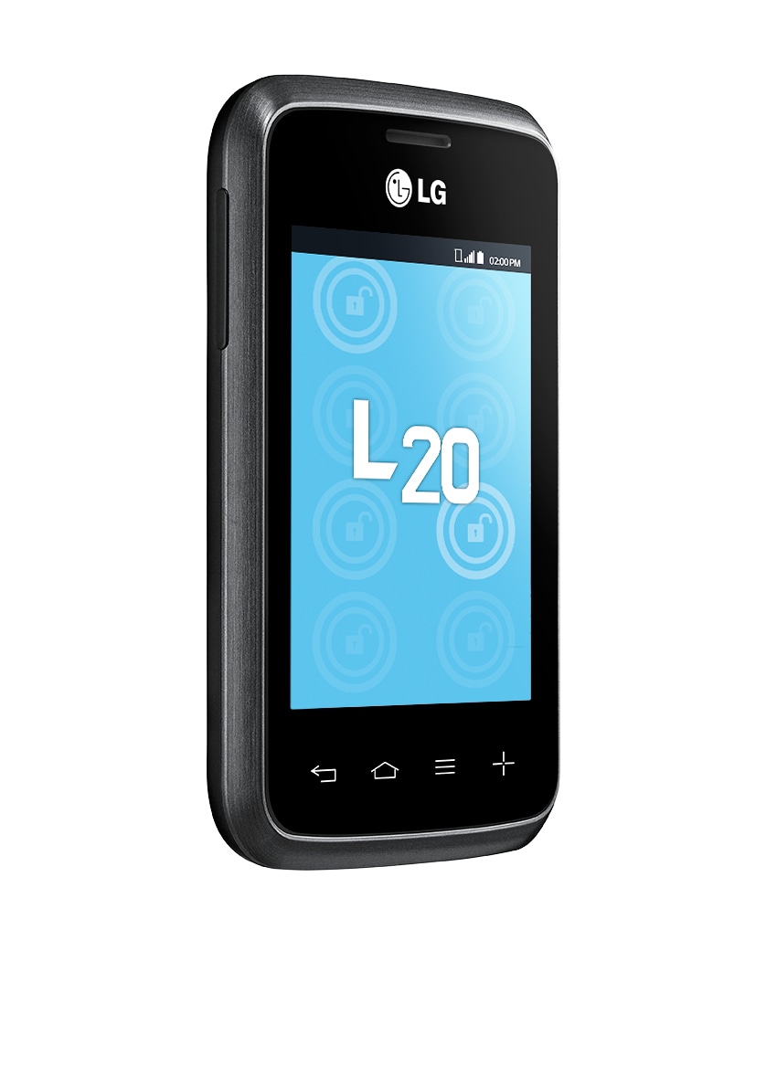 LG L20, smartphone con pantalla 3'', Android 4.4 Kit Kat, procesador 1.0 Dual Core, cámara de 2MP y batería 1540 mAh, LGD100J