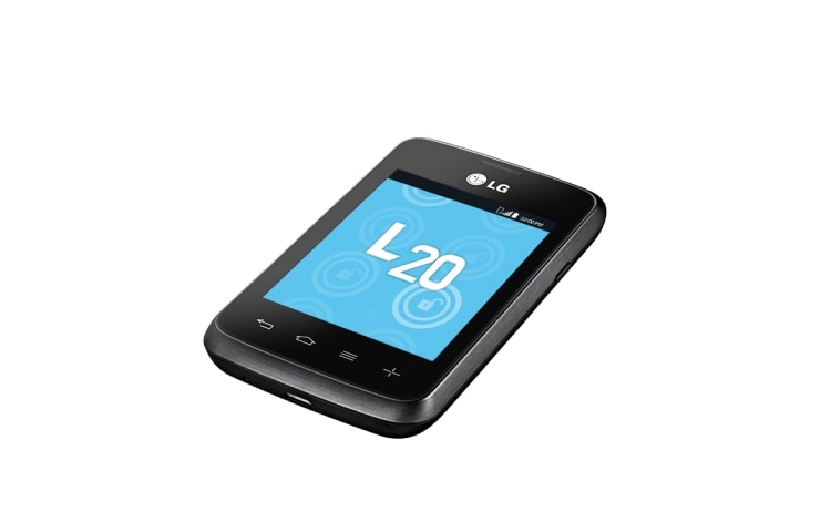 LG L20, smartphone con pantalla 3'', Android 4.4 Kit Kat, procesador 1.0 Dual Core, cámara de 2MP y batería 1540 mAh, LGD100J