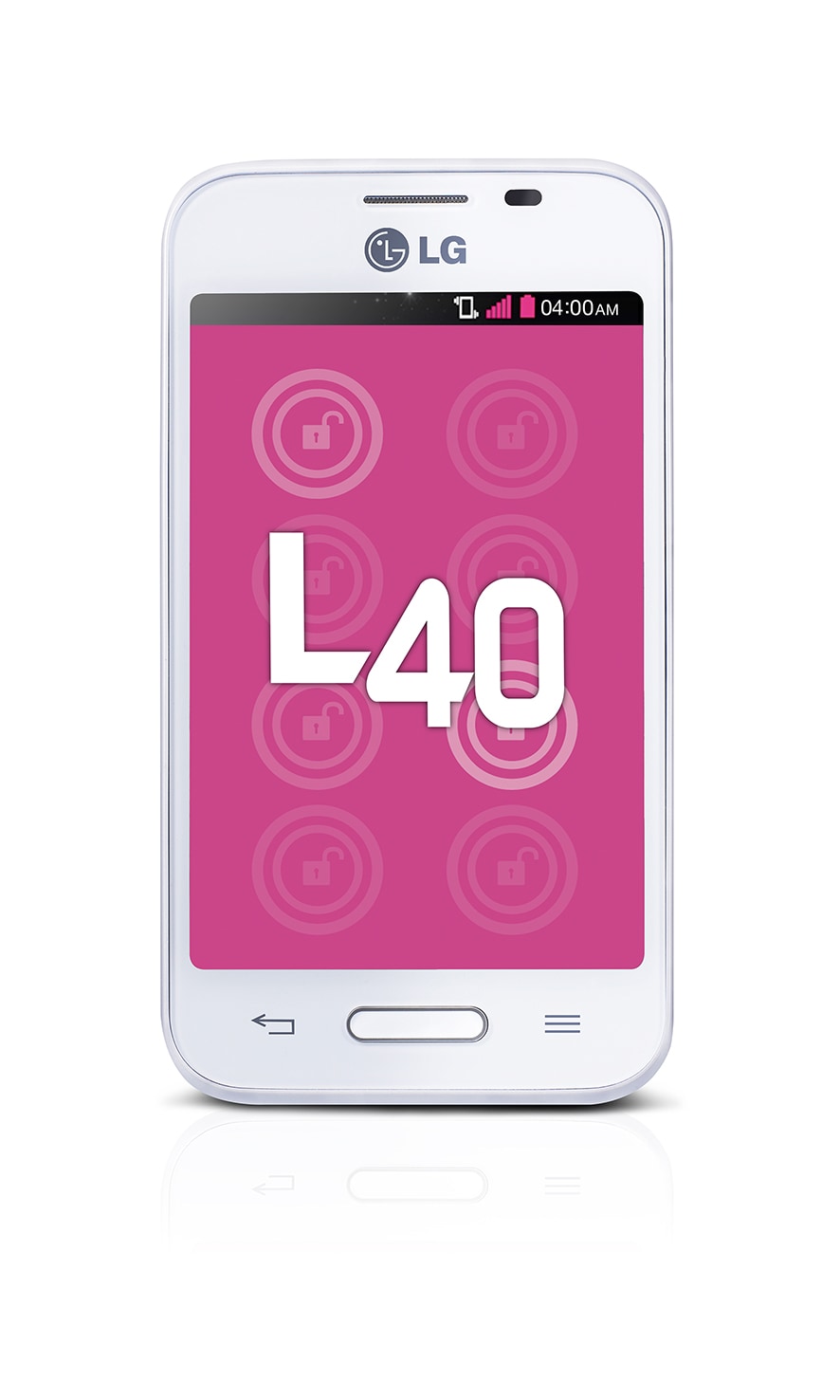 LG L40, smartphone con pantalla IPS de 3,5'', Android 4.4 Kit Kat, procesador Dual Core de 1.2 GHz, cámara de 3MP y batería de 1540 mAH, LGD160J Blanco