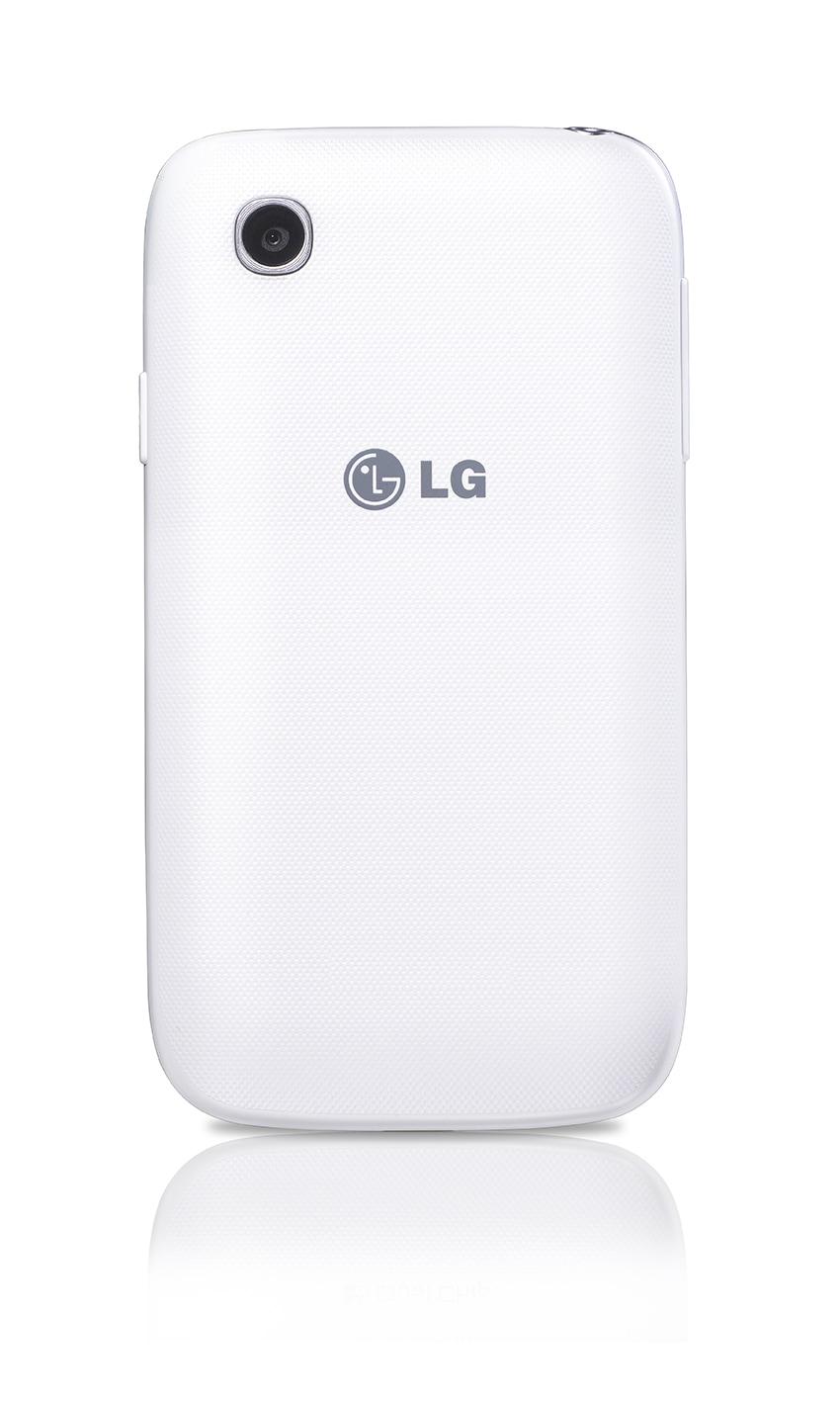 LG L40, smartphone con pantalla IPS de 3,5'', Android 4.4 Kit Kat, procesador Dual Core de 1.2 GHz, cámara de 3MP y batería de 1540 mAH, LGD160J Blanco