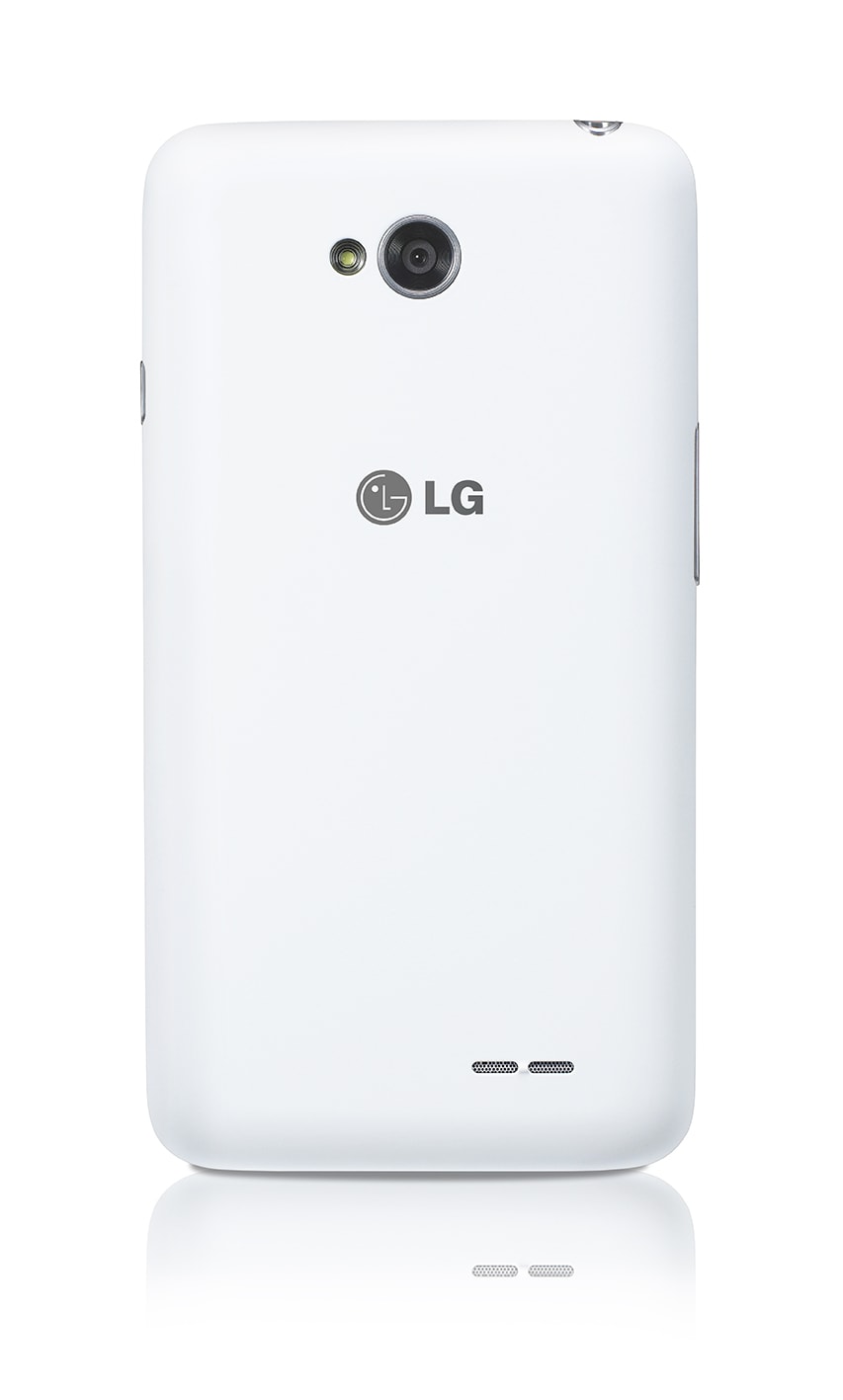 LG L70, smartphone con pantalla IPS de 4,5'', Android 4.4 Kit Kat, procesador Dual Core de 1,2 GHz y batería de 2100mAH, LGD320 Blanco