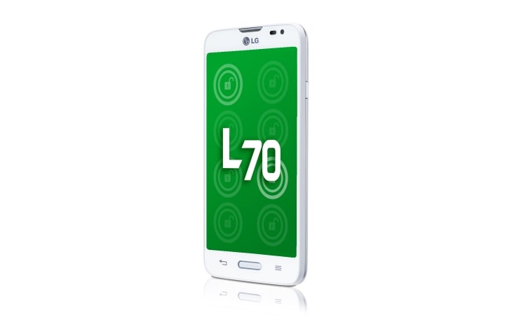 LG L70, smartphone con pantalla IPS de 4,5'', Android 4.4 Kit Kat, procesador Dual Core de 1,2 GHz y batería de 2100mAH, LGD320 Blanco