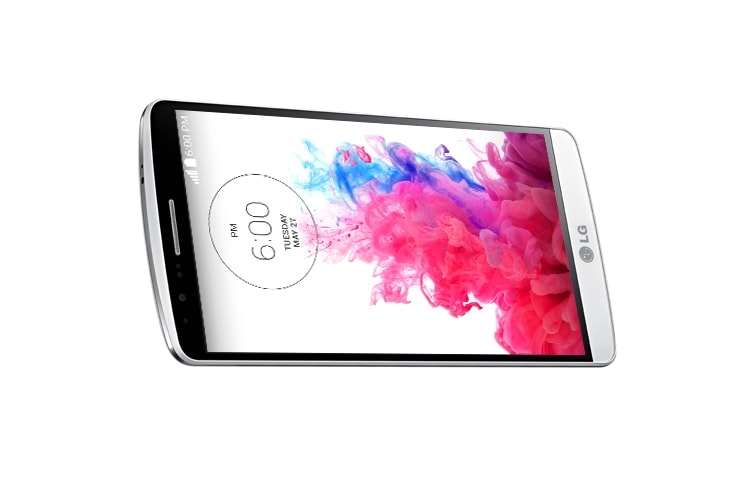 LG G3, Android 4.4, Pantalla QHD, Cámara con Auto Foco y estabilizador, y mucho más., LGD855 Silk White