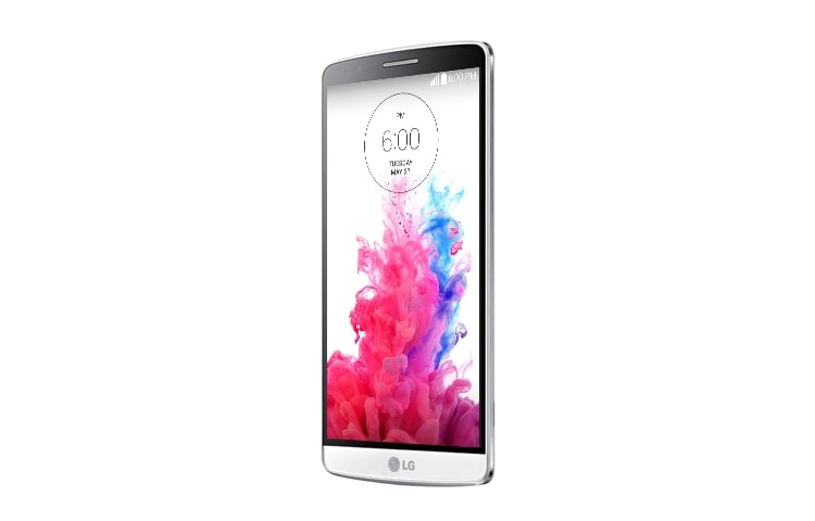 LG G3, Android 4.4, Pantalla QHD, Cámara con Auto Foco y estabilizador, y mucho más., LGD855 Silk White