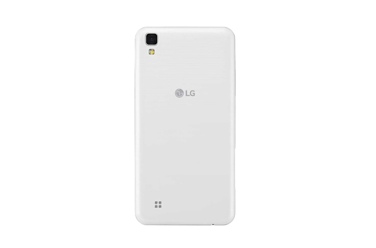 LG X Power White con pantalla de 5.3'' y cámara principal de 13MP con Auto-Focus, LGK220F