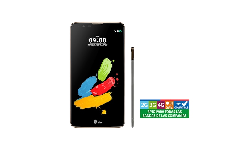LG Stylus 2 Plus Titan con pantalla 5,7'' y cámara principal de 16MP, LG Stylus 2 Plus (Titan)