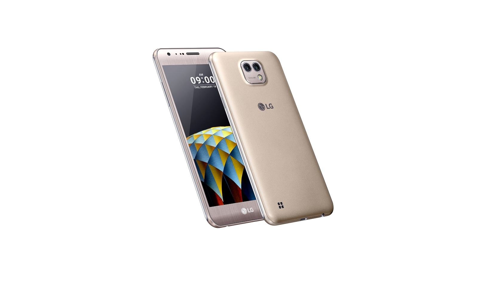 LG X Cam Gold con pantalla 5,2'' y cámara principal de 13MP + 5MP, LG X Cam Gold