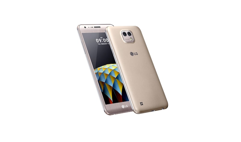 LG X Cam Gold con pantalla 5,2'' y cámara principal de 13MP + 5MP, LG X Cam Gold