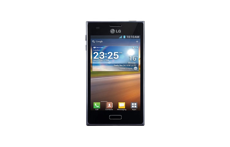 LG Optimus L5, redefine las reglas de la tecnología y diseño, con un smartphone de amplia pantalla de 4.0"", siendo delgado y liviano. Además cuenta con la última versión Android 4.0 Ice Cream Sandwich, una cámara de 5 mega pixeles con Flash y un procesador Snapdragon para realizar multitareas., Optimus L5