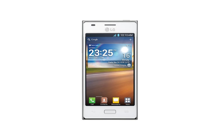 LG Optimus L5, redefine las reglas de la tecnología y diseño, con un smartphone de amplia pantalla de 4.0"", siendo delgado y liviano. Además cuenta con la última versión Android 4.0 Ice Cream Sandwich, una cámara de 5 mega pixeles con Flash y un procesador Snapdragon para realizar multitareas., Optimus L5