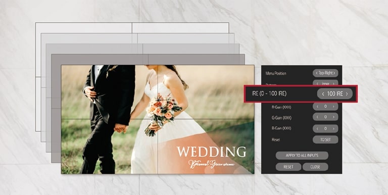 VM5J-H puede ajustar con mayor precisión el balance de blancos.