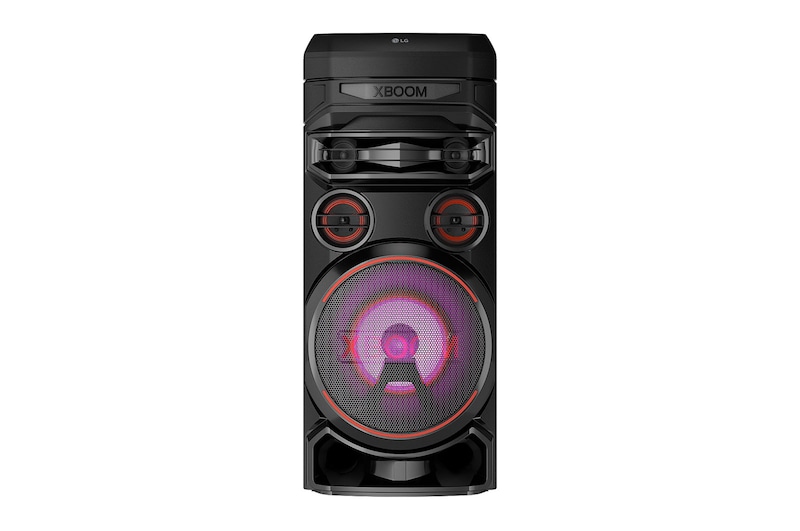 LG Torre de sonido LG XBOOM RNC7 | Karaoke Star | Potenciador de bajos | Doble salida de medios | DJ App y DJ Pad | Super Bass Boost | Multi Bluetooth, RNC7